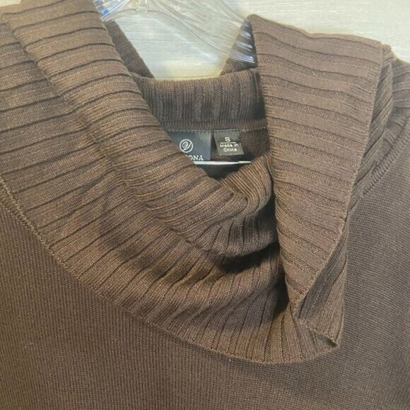 Versona‎ Women's Cowl Neck Oversized Pullover Sweater - Picture 6 of 6